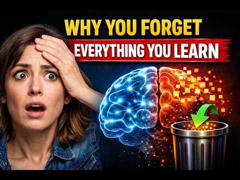 You’re Not Lazy—Your Brain Is Designed to Forget (Here’s Why)