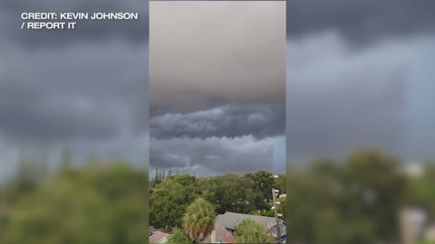 Stormfront seen in St. Pete