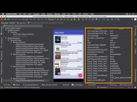 Android Studio Tip: Using the Layout Inspector