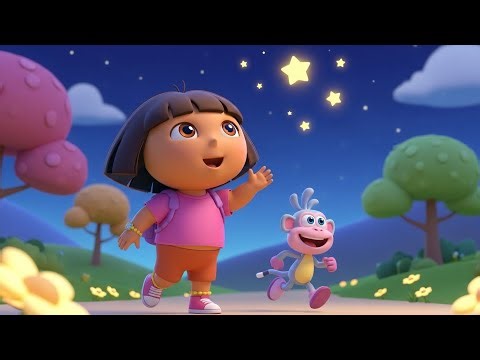 Dora Followed the Shiny Star Path 🌟🗺️ | Funny Toddler Song | Kids Rhymes