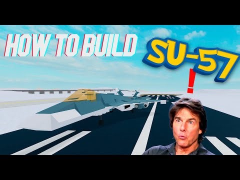 Sukhoi SU-57 Plane Crazy - Tutorial😯😯