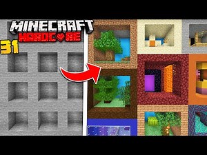 I Built Every Biome Underground In Minecraft Hardcore! (#31)