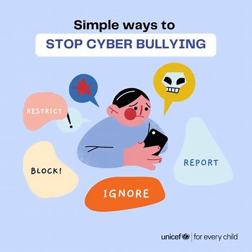 Any time. That's when cyberbullying can happen. Here are expert tips on how to stop it during and beyond COVID-19. 👇 http://uni.cf/safer-internet | UNICEF