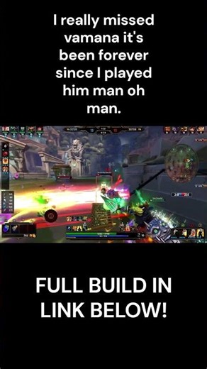 SMITE How To Build VAMANA For Arena - TITAN!
