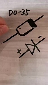 电子元器件的认识与使用 | 直插1N4148二极管