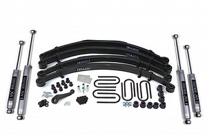 BDS Jeep Wrangler 4-Inch Leaf Spring Suspension Lift Kit with NX2 Nitro Shocks BDS407H (76-81 Jeep CJ7) - Free Shipping