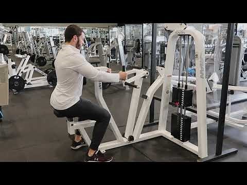 Chest-Supported Machine Row - Neutral-Grip