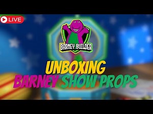 Unboxing RARE Barney Props