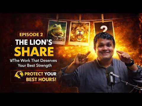 The Lion’s Share: The Work That Deserves Your Best Strength