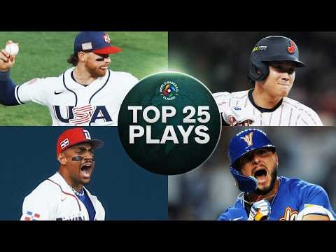 Top 25 Plays + Moments of the 2026 World Baseball Classic! 🌎 | MLB Highlights