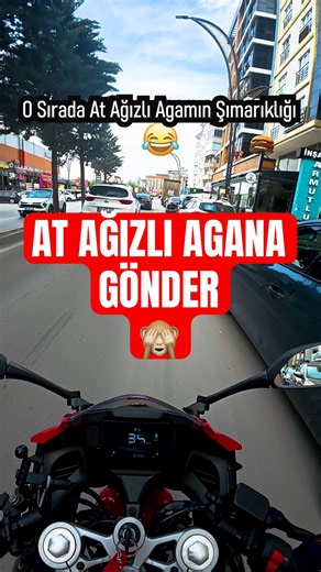 At Ağızlı Agana Gönder😂.#motorcycle #keşfet #moto #viral #kesfetteyiz