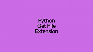 Python: Get a File's Extension (Windows, Mac, and Linux) • datagy