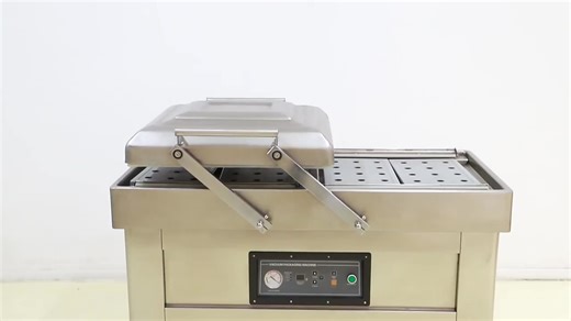 DZ400/2SB Double Chamber Vacuum Packing Machine Commercial Automatic Vacuum Packaging Machine