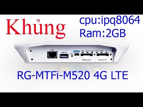 Ruijie RG-MTFi-M520 4G LTE cấu hình khủng