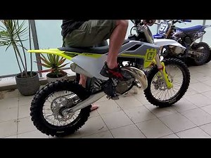 Husqvarna TC 85 big wheel first start up!