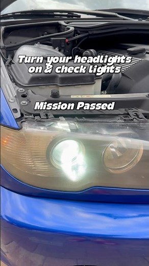 BMW E46 Xenon Bulb Replacement | How To Change Headlight Bulb #e46