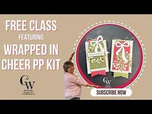 Wrapped in Cheer Paper Pumpkin Class