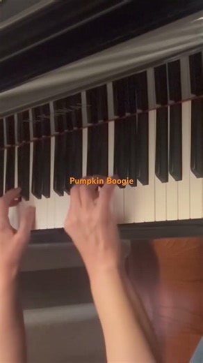 Pumpkin Boogie |Piano Adventures Lesson Book 2B #piano #pianotutorial