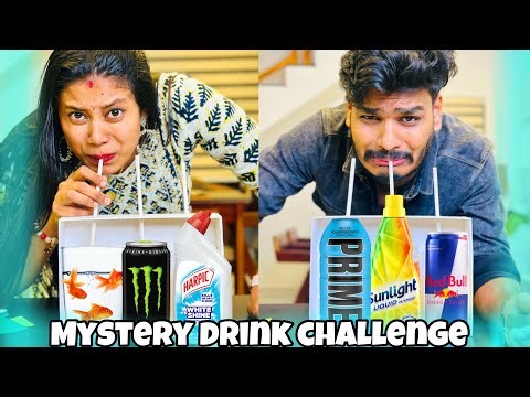 MYSTERY DRINK CHALLENGE 🤩