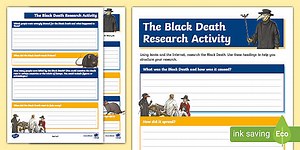 KS2 The Black Death Research Activity