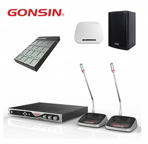 [Hot Item] Fs Fhss Conference Wireless Delegate Microphone Unit with Frequency Selecting and Hopping Technology