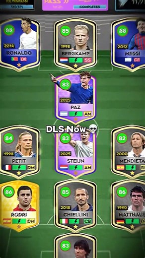 DLS THEN🤡 vs NOW🗿 dls mobile gaming dreamleaguesoccer1080P 60FPS HD