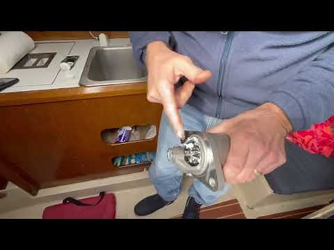 How to Replace the Starter on a Yanmar 3GM30F Diesel Sailboat Marine Engine
