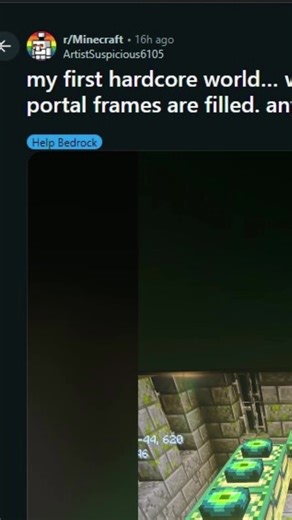 Minecraft Bugrock End Portal Glitch Explained