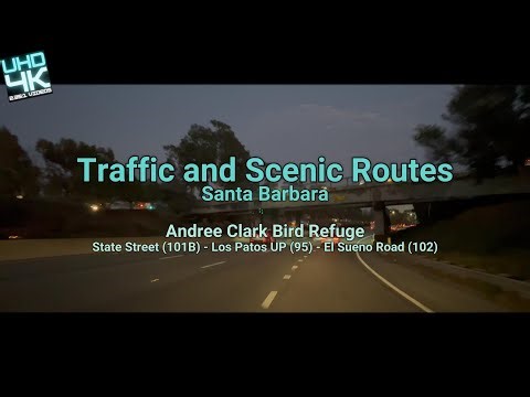 Santa Barbara/Andree Clark Bird Refuge(State Street (101B)-Los Patos UP(95)-El Sueno Road(102)