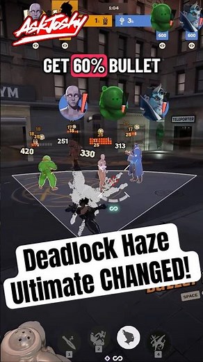 Deadlock Haze Ultimate Totally Changed! 👀 Gameplay Clip Tip New Update Patch How To #deadlock