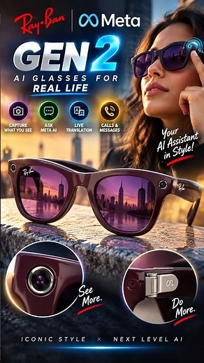 Ray-Ban Meta Gen 2 Smart Glasses Review: AI Camera, Meta AI, Live Translation, Calls & More!