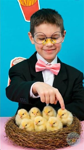 Learn Numbers 1–7 with Ice Cream! 🍦🐤 Fun Preschool Learning Video