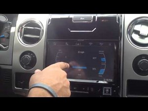 Ford F-150 Alpine In-Dash Navigation