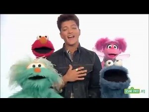 Bruno Mars on Sesame Street - Don't Give Up