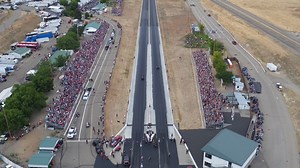 🚨 Throwback to the 2017 Nightfire Nationals! 🚨 One of the more historic events in Firebird history — and a cornerstone of our 50th anniversary season. This video clip features a bird’s-eye view of two AA/Fuel Dragsters blasting down the quarter-mile during Sat. night Nitro qualifying. The sights, the sounds, the sheer horsepower — nothing compares to Nightfire! We’re counting down the days until the 54th Annual Nightfire Nationals, returning to western Idaho August 1–3. You won’t want to miss 