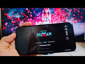 ONCE HUMAN MOBILE - First Impression | IPHONE 14 PRO MAX GAMEPLAY