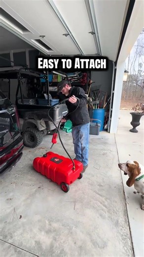 Garage Hack: Portable Fuel Caddy That Actually Works for Home & Workshop Use. #garvee #garage