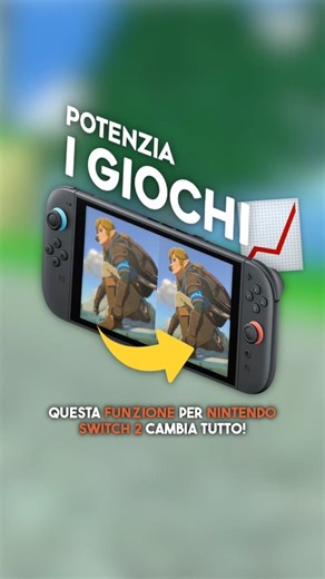 🚀 Questa FUNZIONE per NINTENDO SWITCH 2 cambia TUTTO! #nintendo #shorts