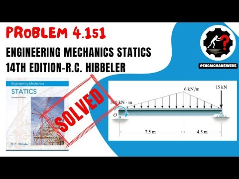 Problem 4.151 | Engineering Mechanics Statics