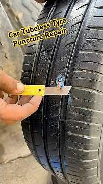 Big Nail in Car Tyre! Can a Tubeless Kit Really Fix This?