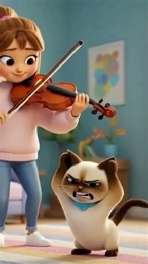 When Your Cat HATES Your Violin Practice