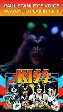 Paul Stanley's voice live in 1980! Real class! #paulstanley #shandi #kiss #voice #shorts