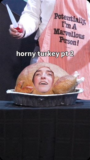 The Greatest Comedy Show In The World | horny turkey pt 2 #thanksgiving #holidays #funny #fyp #sketchcomedy | Instagram