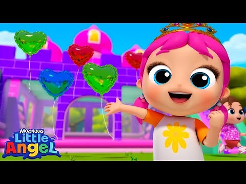 Jill’s Bouncy House Fun! 🎪 Learning to Be Safe | Little Angel Kids Songs & Nursery Rhymes