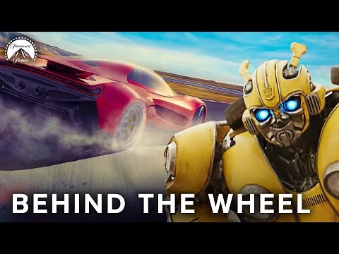 Transformers: Age of Extinction | Driving a Transformers' Car Experience| Paramount Movies