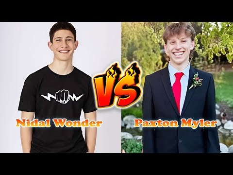 Nidal Wonder VS Paxton Myler (Ninja Kidz TV) Transformation 👑 From Baby To 2025