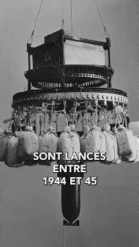 Le Japon a bombardé les États-Unis avec des ballons explosifs