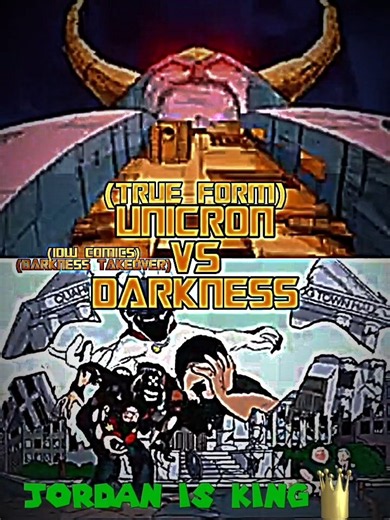 Unicron (True Form) VS Darkness #edit