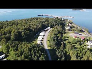 Survol du Camping Municipal de Trois-Pistoles