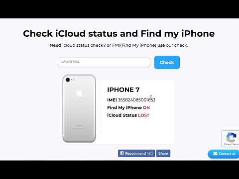 Free Check iCloud status and Find my iPhone Serial and IMEI